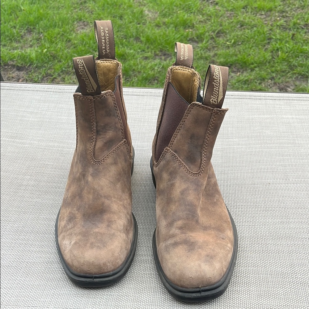 Blundstone Brown Chelsea Work Boots
